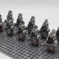 LOTR Dwarf Heavy Greatswords Infantry Army 10 Minifigure Lot
