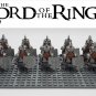 LOTR Dwarf Heavy Longswords Infantry Army 10 Minifigure Lot