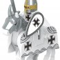 Medieval Mounted Teutonic Knight Minifigure Building Blocks Toy