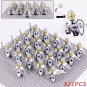 Medieval Castle Mounted Teutonic Knights Army 21 Minifigure Toys