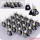 Medieval Castle Mounted Hospitaller Knights Army 21 Minifigure Toys