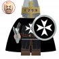 Medieval Castle Mounted Hospitaller Knights Army 21 Minifigure Toys