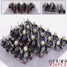 Medieval Mounted Hospitaller Knights & Infantry Army 26 Minifigure