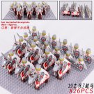 26 Mounted Templar Knights & Infantry Army Minifigure