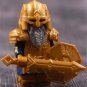 8pcs LOTR The Erebor Dwarf Warrior Regal Armor Royal Guard Minifigure