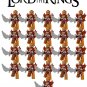 21pcs LOTR Gundabad Orcs Mordor Orc Army Set Minifigure