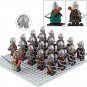 21pcs LOTR Rohan Royal Guards Light Archers Army Set Minifigure