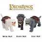 LOTR The Hobbit Warg Custom Minifigures (3 Colors)