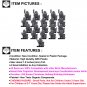 21pcs LOTR Mordor Orcs Heavy Armor Army Set C Minifigure Toys