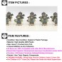 Ancient Roman Legion Archers - 10 Minifigure Toys Gift