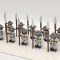 Medieval Teutonic Knights Army - 10 Minifigure Toys Gift