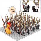 Medieval Kingdom Castle Teutonic Knights Custom 21 minifigure Lot