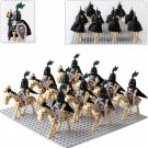 Medieval Castle Knights Mounted Skeleton Warriors 20 Minifigure Set H