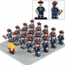 Ancient China Qing Dynasty First Grade Civil Servant Army Set 21 Minifigure Lot
