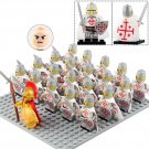 Medieval Kingdom Castle Knights Holy Sepulchre Knights 21 Minifigure Lot