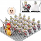 Medieval Kingdom Castle Knights Holy Templar Knights 21 Minifigure Lot