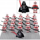 21pcs Star Wars Shock Trooper Clone Trooper Army Set Minifigure Toys Gift