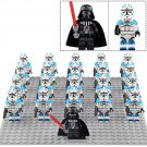 21pcs Star Wars 501st Clone Imperial Trooper (Jetpack) Army Minifigure Toys Gift