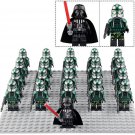 21pcs Star Wars Commander Gree (Kashyyyk) Clone Army Minifigure Toys