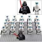 21pcs Star Wars Captain Rex (Phase 2) Clone Army Minifigure Toys