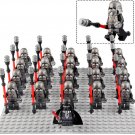 21pcs Knight of Ren Ushar Army Star Wars Custom Minifigures Toys Gift