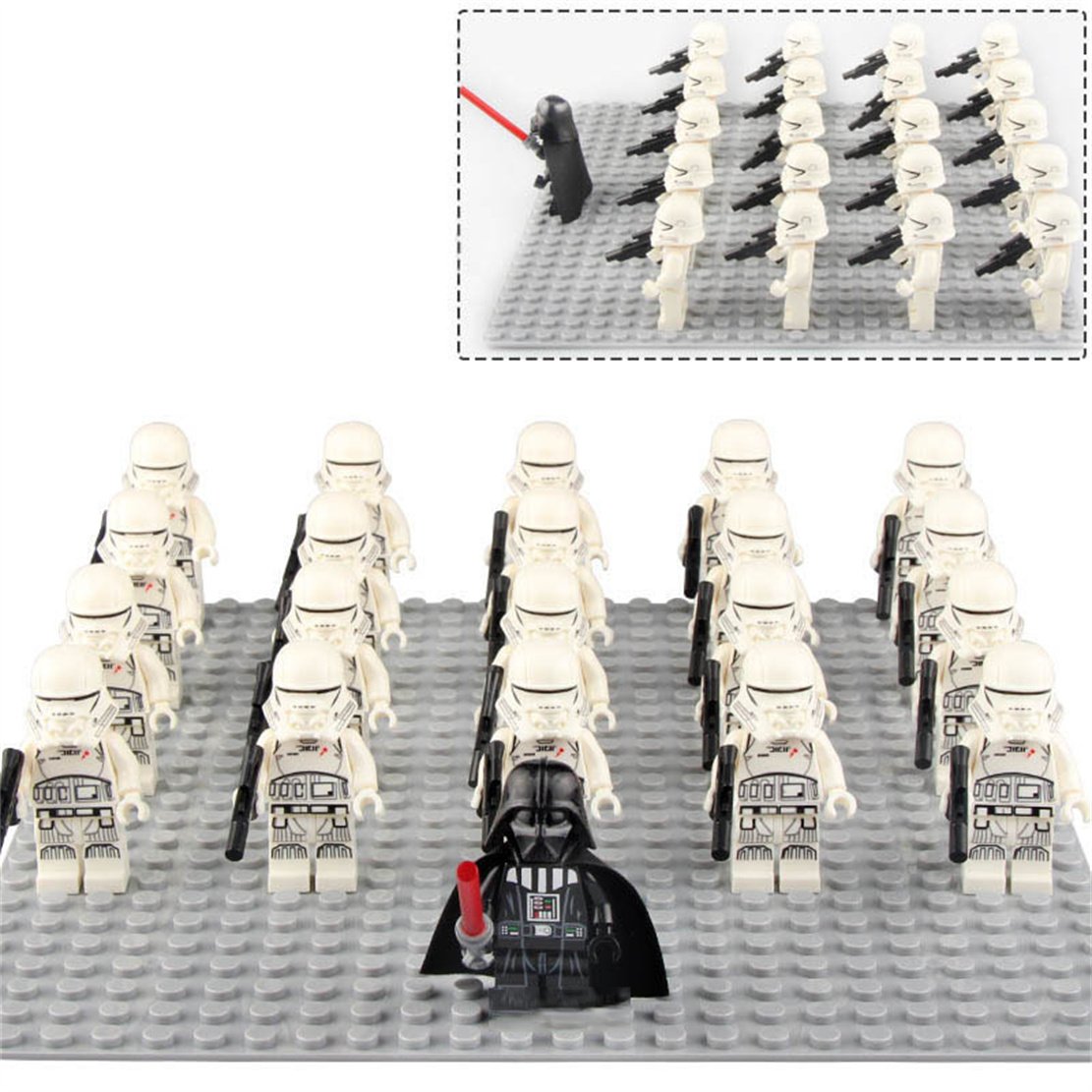 21pcs Star Wars First Order Jet Troopers Army Custom Minifigures Toys Gift