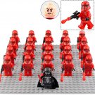 21pcs Sith stormtroopers Army Star Wars Custom Minifigures Toys Gift
