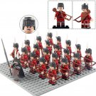 Ancient China Chu Dynasty Archers Infantry Army Set 21 Minifigures Lot