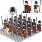 Ancient China Han Dynasty Heavy Spear Infantry Army Set 21 Minifigures Lot