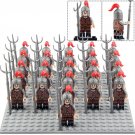 21pcs Ming Dynasty Trident Infantry Army Set Custom Minifigure