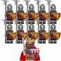 Medieval Asperity Infantry 11 Minifigures Set