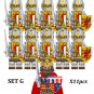 Medieval Knights Infantry Army 96 Minifigures Set