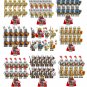 Medieval Knights Infantry Army 96 Minifigures Set