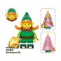 8pcs Christmas Theme Minifigures Set with Gift Bags