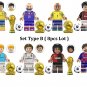 68pcs Football Star Minifigures Set with Trophies & Balls