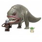 Star Wars Mandalorian with Blurrg & Baby Yoda 1 Minifigure Set
