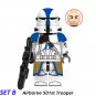 Clone Wars Airborne Trooper Collection 8 Minifigure Set