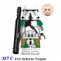 Clone Wars Airborne Trooper Collection 8 Minifigure Set