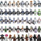 Star Wars Clone Commandos Wolfpack 50-Piece Minifigures Toys Set