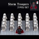 Star Wars Galactic Empire Stormtroopers 21-Piece Minifigures
