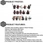 Star Wars Obi-Wan Reva Purge Troopers 16-Piece Minifigures Toys