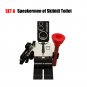 Monitor Man B Skibidi Toilet Custom Minifigure Building Blocks Toy
