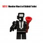 Monitor Man C Skibidi Toilet Custom Minifigure Building Blocks Toy