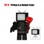 Monitor Man D Skibidi Toilet Custom Minifigure Building Blocks Toy