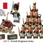 British Royal Fusiliers B Napoleonic War Custom Minifigure Building Toy