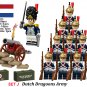 Dutch Dragoons Napoleonic War Custom Minifigure Building Toy