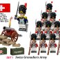 Napoleonic War 7 Nations Army Custom Minifigure Collection Set