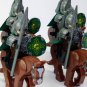 LOTR Mounted Rohan Rohirrim Warriors 10 Minifigures Toys Set