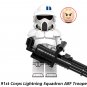10pcs Star Wars Military Cavalry ARF Troopers Custom Minifigures Toys