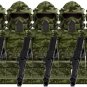 10pcs Star Wars Forest Clone Troopers Army Custom Minifigures Toys
